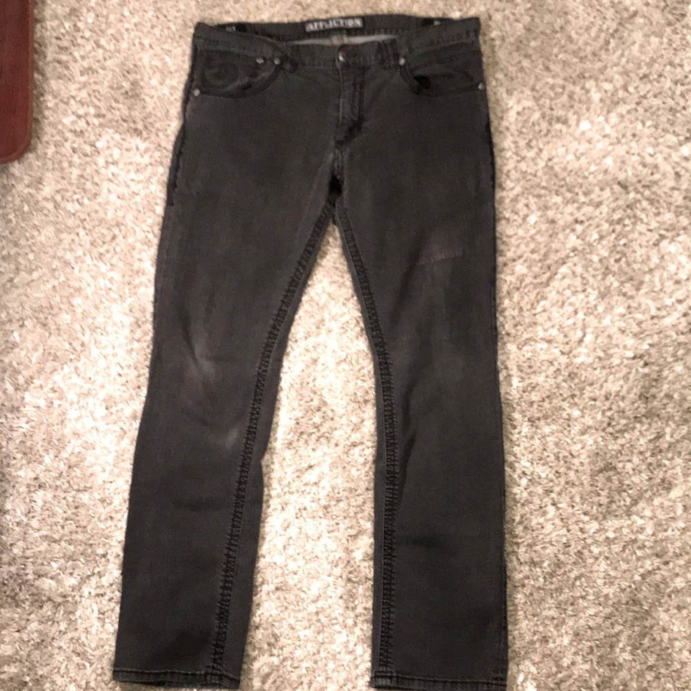Affliction Ace Fleur Straight Stretch Men’s Jeans